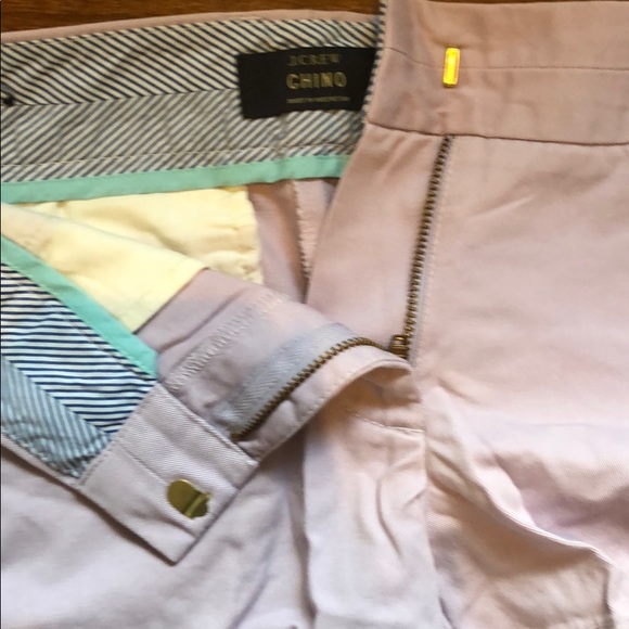 J. Crew 3” Chino Shorts - Light Purple - Picture 3 of 4